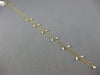 ESTATE .50CT DIAMOND 14KT YELLOW GOLD CLASSIC BY THE YARD FLOATING LOVE NECKLACE