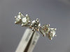 ESTATE LARGE 1.64CT DIAMOND 18KT WHITE GOLD 3D ROUND FIVE STONE ANNIVERSARY RING