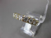 ESTATE 2.55CT ROUND DIAMOND 14KT YELLOW GOLD CHANNEL ETERNITY ANNIVERSARY RING