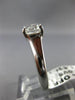 ESTATE GIA TIFFANY & CO. 1.53CT DIAMOND PLATINUM CLASSIC ENGAGEMENT RING #25513