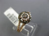 .47CT WHITE & CHOCOLATE FANCY DIAMOND 14KT ROSE GOLD DOUBLE HALO ENGAGEMENT RING
