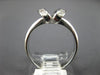 ESTATE .22CT DIAMOND 14KT WHITE GOLD TENSION SEMI MOUNT ENGAGEMENT RING #12118