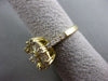 ESTATE 1.36CT ROUND & BAGUETTE DIAMOND 18KT YELLOW GOLD FRIENDSHIP PROMISE RING