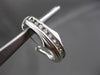 ESTATE .50CT DIAMOND 14KT WHITE GOLD 3D ELONGATED UMBRELLA CLIP ON EARRINGS F/G