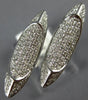 ESTATE LARGE .68CT DIAMOND 18KT WHITE GOLD 3D CLASSIC DOUBLE CANOE FUN LOVE RING