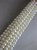ESTATE EXTRA LARGE 1.50CT DIAMOND & AAA PEARL 18KT ROSE GOLD 3D TASSLE NECKLACE