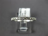 ESTATE .37CT DIAMOND 14KT WHITE GOLD SHARED PRONG SEMI ETERNITY ANNIVERSARY RING