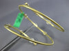 ESTATE LARGE 1.69CT DIAMOND 18K TWO TONE GOLD 3D FLOWER FLEXIBLE BANGLE BRACELET