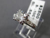ANTIQUE .65CT OLD MINE DIAMOND 14K WHITE GOLD 3D FILIGREE ENGAGEMENT RING #23431