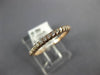ESTATE .18CT DIAMOND 14KT ROSE GOLD SHARED PRONG SEMI ETERNITY ANNIVERSARY RING