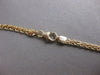 ESTATE 1.25CTW DIAMOND 14KT YELLOW GOLD FLAT WOVEN NECKLACE 16.50" ITALY #2618