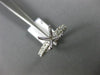 ESTATE .37CT DIAMOND 14KT WHITE GOLD 3D SEMI ETERNITY SEMI MOUNT ENGAGEMENT RING