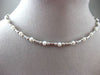 ESTATE 14KT WHITE GOLD AAA SOUTH SEA PEARL BY THE YARD ITALIAN NECKLACE #21303