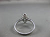 ANTIQUE .50CT OLD MINE ROUND DIAMOND PLATINUM 3D MARQUISE FILIGREE RING #23681