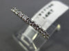 ESTATE 1.02CT ROUND DIAMOND 14KT WHITE GOLD 3D CLASSIC ANNIVERSARY RING #17196