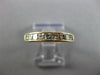 ESTATE .27CT DIAMOND 14KT YELLOW GOLD 9 STONE PRINCESS CHANNEL ANNIVERSARY RING