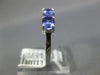 1.05CT DIAMOND & AAA TANZANITE 14KT WHITE GOLD 3D OVAL & ROUND ANNIVERSARY RING