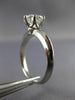 LARGE TIFFANY & CO GIA 1.52CT DIAMOND PLATINUM GOLD ENGAGEMENT RING E VS2 #26497