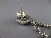 ANTIQUE 3.60CT DIAMOND 14K WHITE GOLD 3D CHANDELIER LOVE HANGING EARRINGS #19067