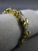 ESTATE 2.10CT MARQUISE CUT DIAMOND 18K YELLOW GOLD 3D CLASSIC X LOVE RING #23752