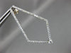 ESTATE LARGE 1.38CT DIAMOND 14KT WHITE GOLD PENTAGON SOLITAIRE HANGING EARRINGS