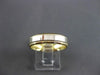 ESTATE 14KT WHITE & YELLOW GOLD CLASSIC MILGRAIN WEDDING ANNIVERSARY RING #24162