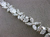 ESTATE CERTIFIED 22.75CT DIAMOND PLATINUM HANDCRAFTED CHOKER TENNIS NECKLACE D/E