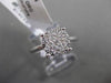 ESTATE .34CT DIAMOND 18KT WHITE GOLD CLUSTER PROMISE FRIENDSHIP ENGAGEMENT RING