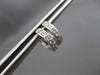 ESTATE .24CT DIAMOND 14KT WHITE GOLD 5 STONE CLASSIC HUGGIE EARRINGS 2mm #24068