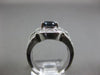 ESTATE LARGE 2.92CT DIAMOND & AAA ALEXANDRITE 14KT WHITE GOLD 3D ENGAGEMENT RING