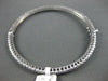 ESTATE NARROW 2.76CT DIAMOND 14KT WHITE GOLD ETERNITY BANGLE SIMPLY STUNNING!!