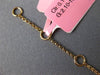 ESTATE .19CT PINK DIAMOND 18KT ROSE GOLD 3D CLASSIC HAPPY ELEPHANT FUN BRACELET