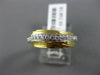 ESTATE .21CT DIAMOND 18KT WHITE & YELLOW GOLD 3D PAVE WAVE X LOVE RING F/G VVS