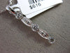 ESTATE .25CT DIAMOND 14KT WHITE GOLD MILGRAIN ELONGATED JOURNEY FLOATING PENDANT