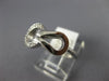 ESTATE .15CT DIAMOND 18KT WHITE GOLD 3D CLASSIC LOVE KNOT BELT FUN RING