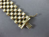 ESTATE WIDE & LONG 14KT YELLOW GOLD 3D HANDCRAFTED ITALIAN PANTHER BRACELET