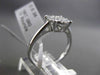 ESTATE .34CT DIAMOND 18KT WHITE GOLD CLUSTER PROMISE FRIENDSHIP ENGAGEMENT RING