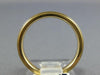 14KT 3mm YELLOW GOLD CLASSIC SOLID MILGRAIN COMFORT FIT ANNIVERSARY RING #24163