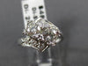 ANTIQUE LARGE 1.26CT OLD MINE DIAMOND PLATINUM WEDDING ANNIVERSARY RING #11141