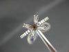 ESTATE .56CT DIAMOND 14KT WHITE GOLD CLASSIC 8 PRONG SEMI MOUNT ENGAGEMENT RING