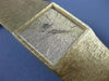ESTATE LARGE BUCHERER 18KT YELLOW GOLD 3D CLASSIC SOLID SQUARE MENS WATCH