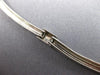 ANTIQUE 1CT DIAMOND 14K WHITE GOLD 3D CLASSIC LINK ITALIAN NECKLACE #15797