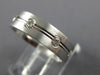 ESTATE WIDE .34CT DIAMOND 14KT WHITE GOLD 3D CLASSIC ETOILE ETERNITY RING #12149