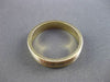 ESTATE WIDE 14KT TWO TONE GOLD MULTIPLE ROW WEDDING ANNIVERSARY RING 4mm #23597