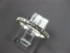 ESTATE .37CT DIAMOND 14KT WHITE GOLD SHARED PRONG SEMI ETERNITY ANNIVERSARY RING