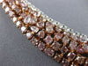 ESTATE EXTRA LARGE 51.11CT WHITE & PINK DIAMOND 18KT WHITE & ROSE GOLD NECKLACE