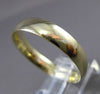 ESTATE 14KT YELLOW GOLD SHINY CLASSIC COMFORT FIT WEDDING BAND RING 4.5mm #23404