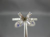 ESTATE .56CT DIAMOND 14KT WHITE GOLD CLASSIC 8 PRONG SEMI MOUNT ENGAGEMENT RING