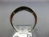 ESTATE WIDE .55CT ROUND DIAMOND 14KT WHITE GOLD "V" SHAPE ANNIVERSARY RING #1943