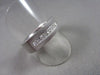 WIDE 7mm HAND CRAFTED .90CT F VVS DIAMOND 14KT WHITE GOLD MENS WEDDING BAND !!!!